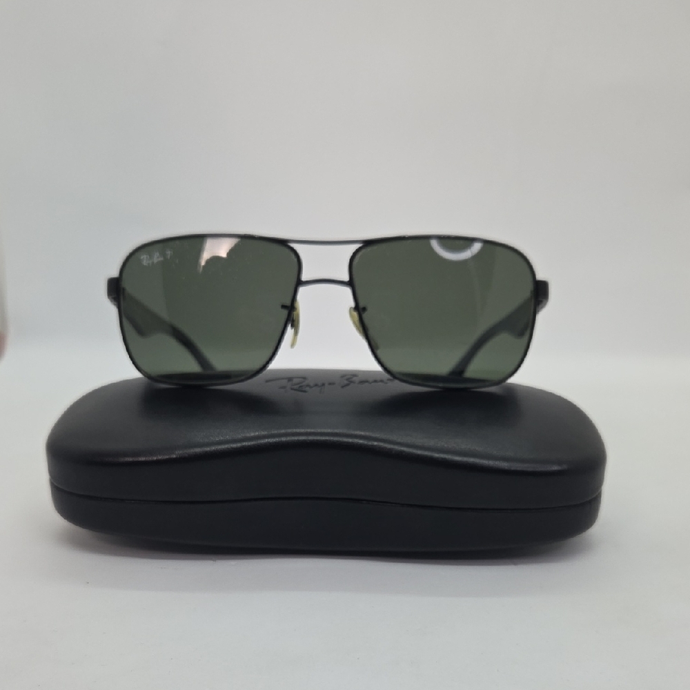 Ray-Ban RB 3516 Black Frame Sunglasses with Case * Read Description*